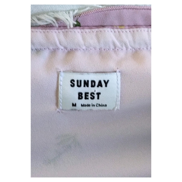 Aritzia Sunday Best Miranda Tank - Pale Lilac / Straw - Picture 6 of 8